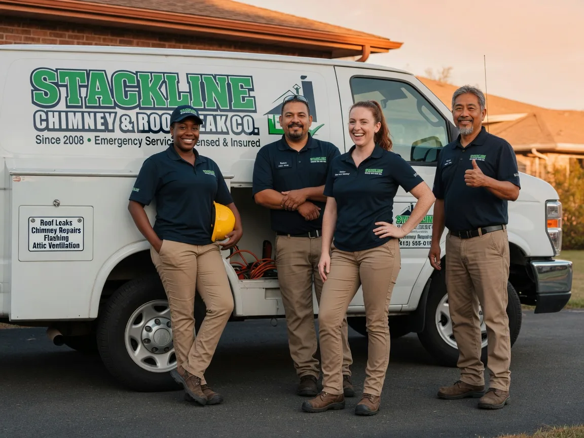 Chimney flashing repair company in Owensville, IN